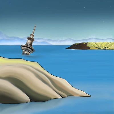 New Zealand NFT Art - 'The Changing Tide' by Eth_iks